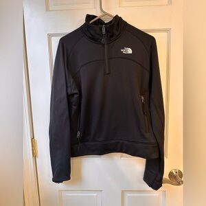 The North Face Black Quarter-Zip Pullover